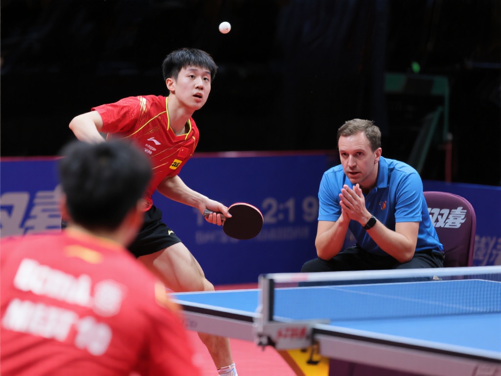 以第五局为例，当时比分胶着，陈垣宇以9: