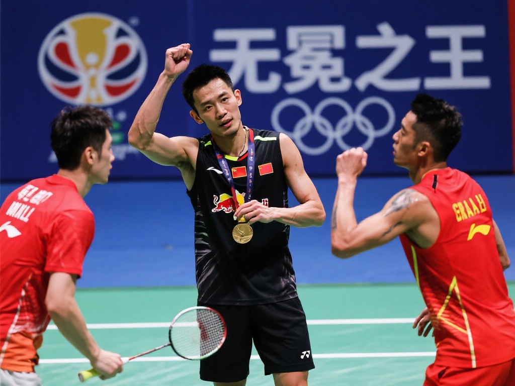 提到“第二名”的代表人物，羽毛球名将李宗